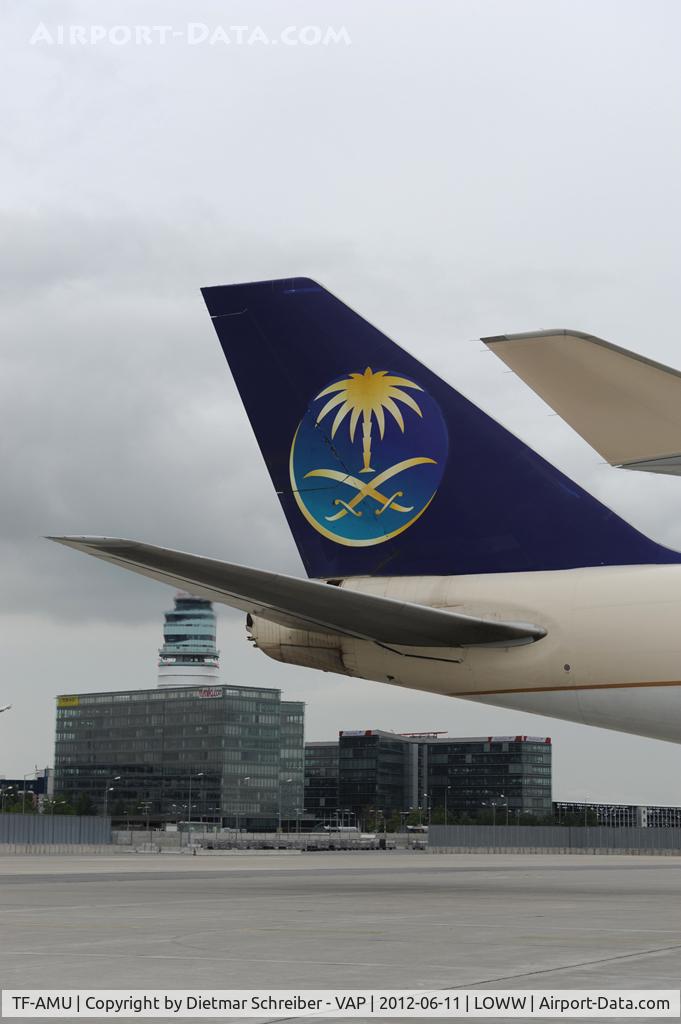 TF-AMU, 1999 Boeing 747-48EF/SCD C/N 27603, Saudia Boeing 747-400
