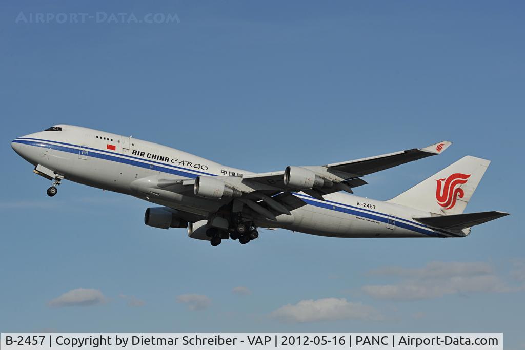 B-2457, 2002 Boeing 747-412/BCF C/N 27067, Air China Boeing 747-400