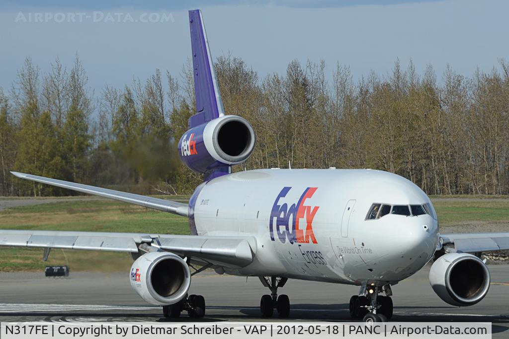 N317FE, 1979 McDonnell Douglas DC-10-30F C/N 46835, Fedex MD10
