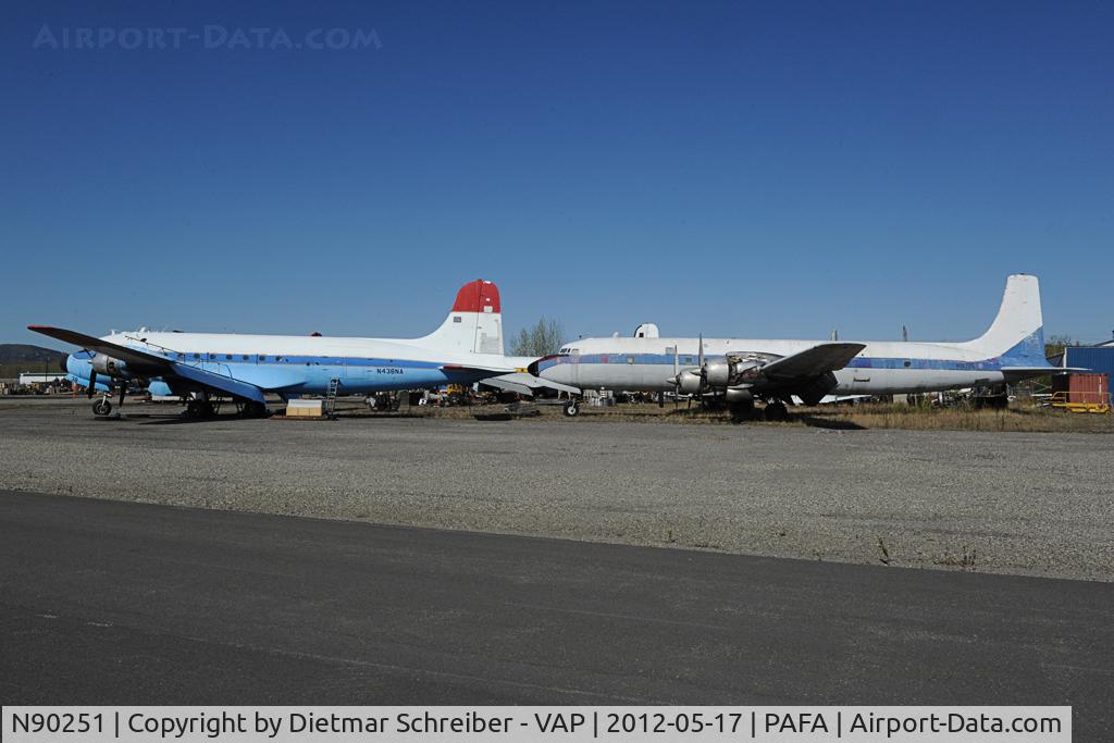 N90251, 1958 Douglas DC-7C Seven Seas C/N 45367, Brooks DC7