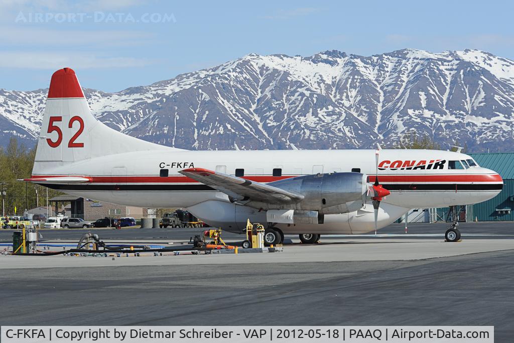 C-FKFA, 1953 Convair 580 C/N 100, Conair Convair 580