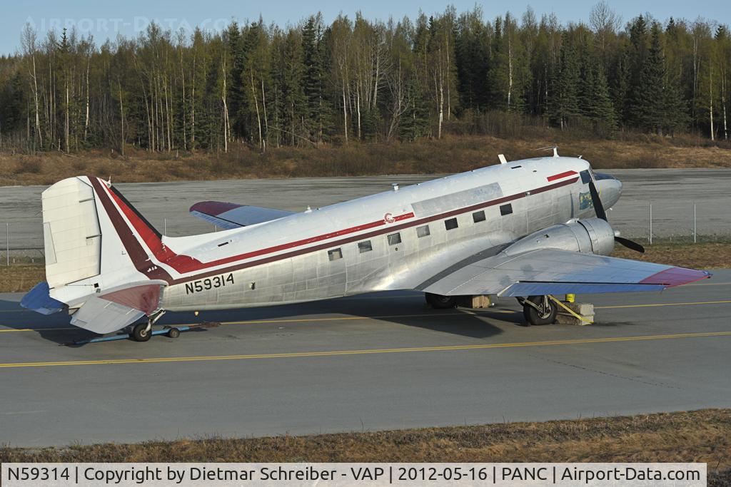 N59314, 1943 Douglas DC-3C (C-47A-5-DK) C/N 12363, Douglas DC3
