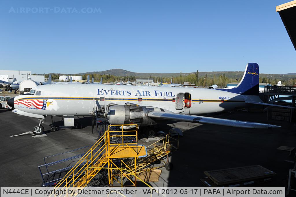 N444CE, 1958 Douglas DC-6B C/N 45478, Everts DC6