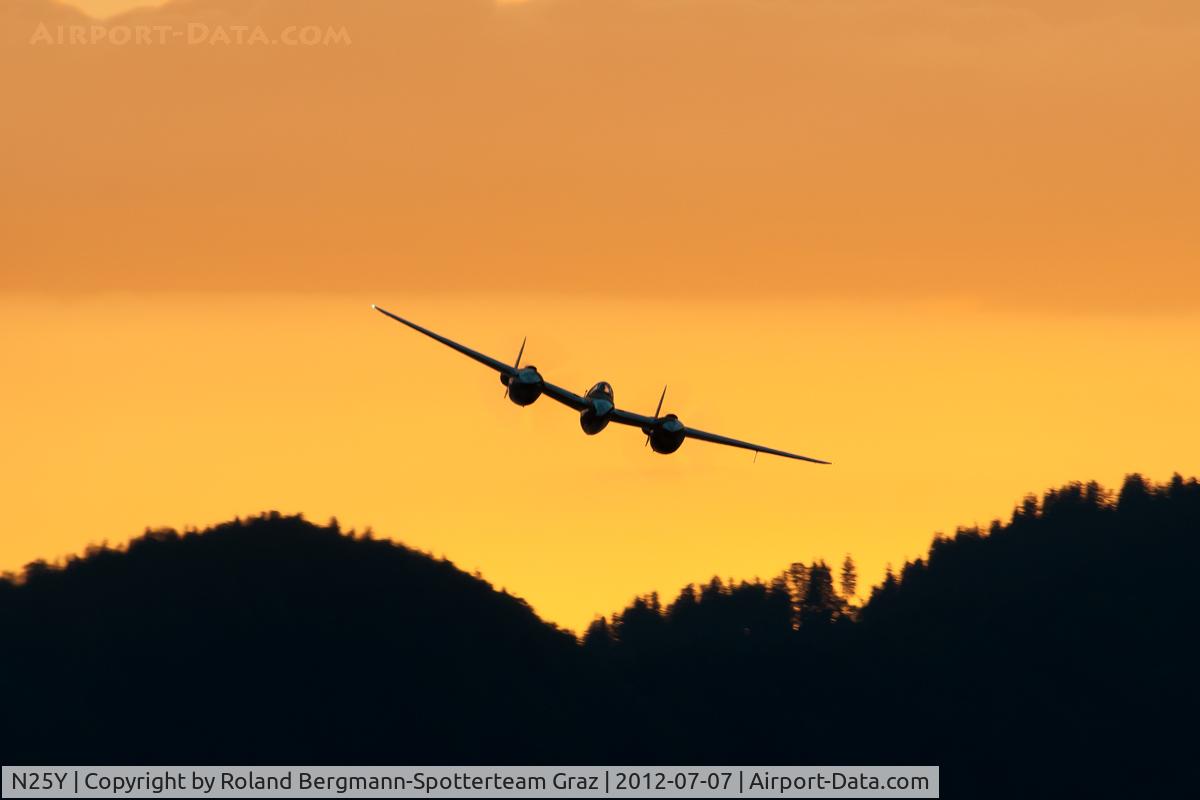N25Y, 1944 Lockheed P-38L-5LO Lightning C/N AF44-53254, 1944 Lockheed P-38L-5LO