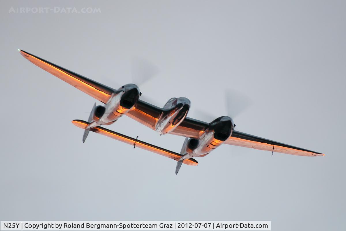 N25Y, 1944 Lockheed P-38L-5LO Lightning C/N AF44-53254, 1944 Lockheed P-38L-5LO