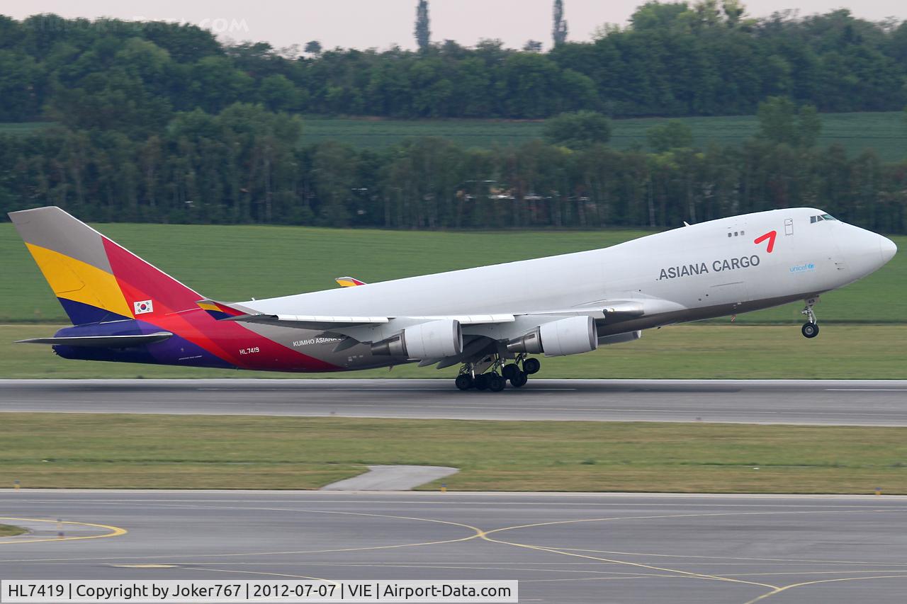 HL7419, 1994 Boeing 747-48EF (SCD) C/N 25781, Asiana Cargo