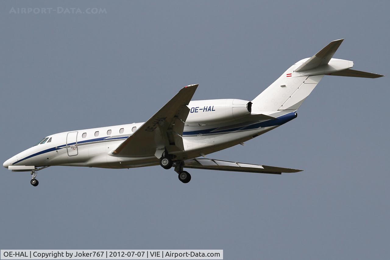 OE-HAL, 2006 Cessna 750 Citation X Citation X C/N 750-0259, Private