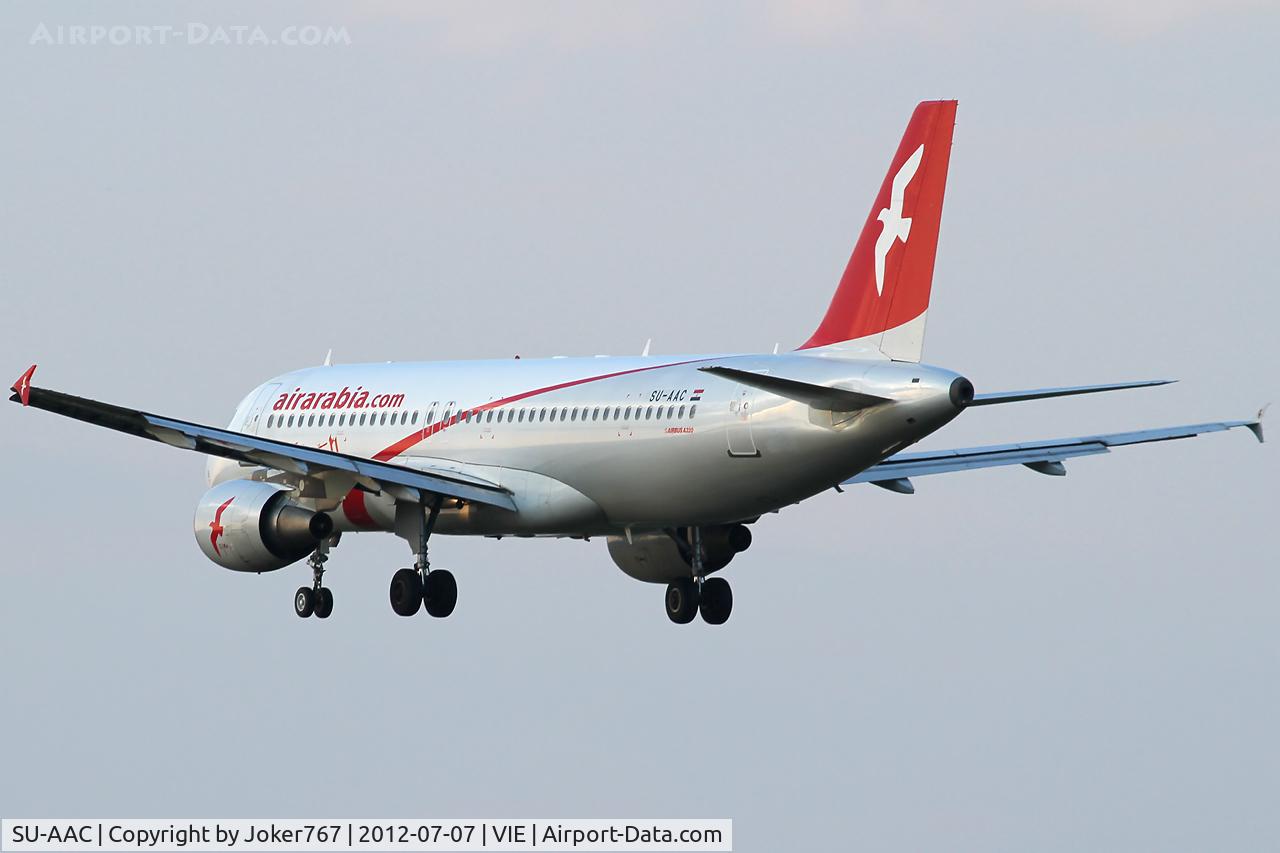 SU-AAC, 2007 Airbus A320-214 C/N 3246, Air Arabia Egypt