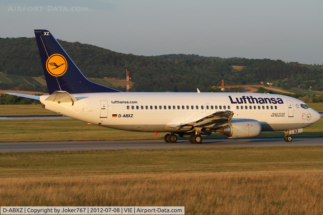 D-ABXZ, 1990 Boeing 737-330 C/N 24564, Lufthansa