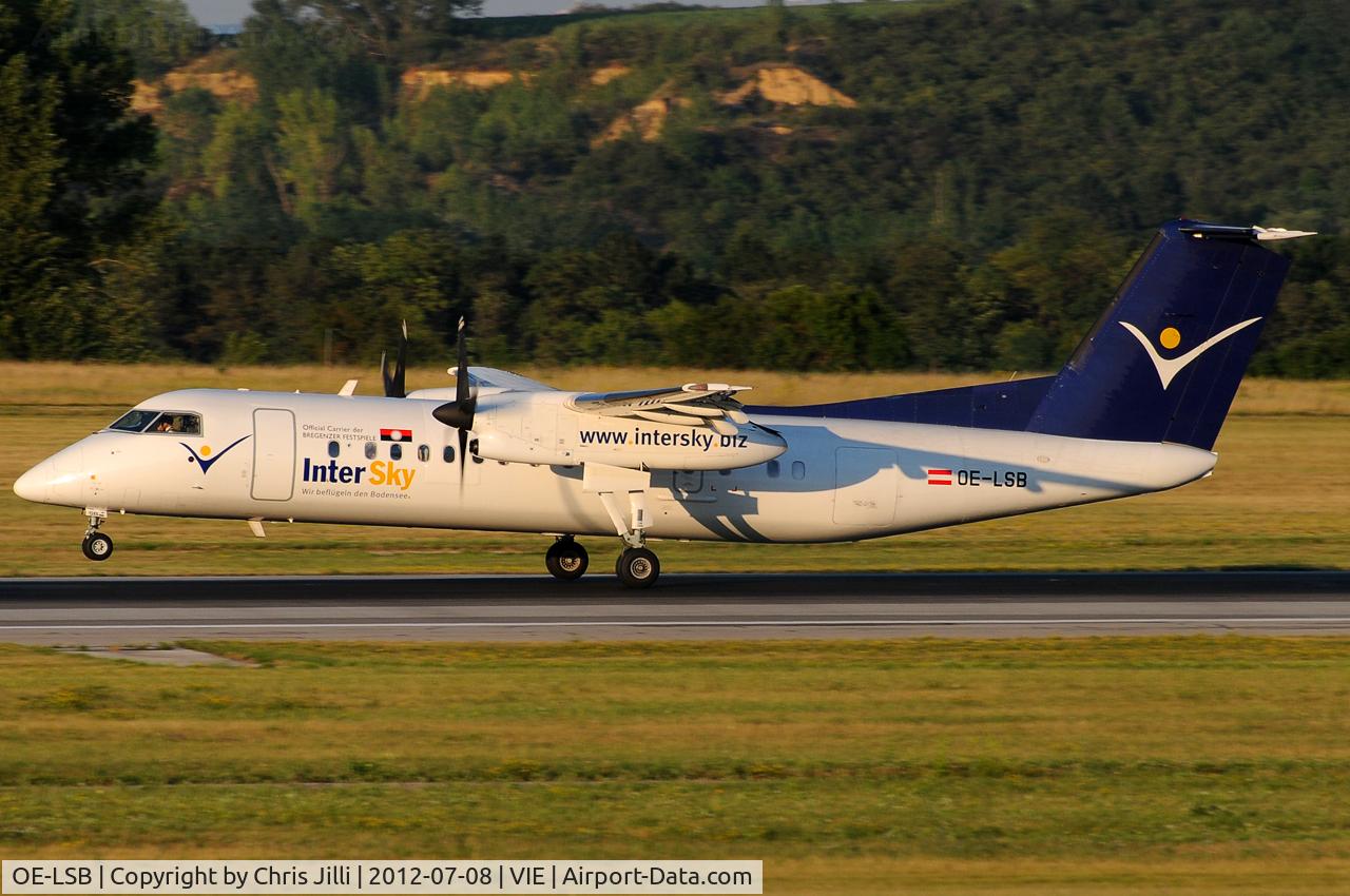 OE-LSB, 1998 De Havilland Canada DHC-8-314Q Dash 8 C/N 525, InterSky