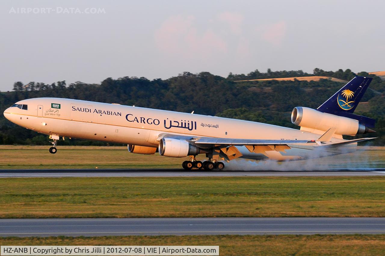 HZ-ANB, 1997 McDonnell Douglas MD-11F C/N 48775, Saudi Arabian Cargo