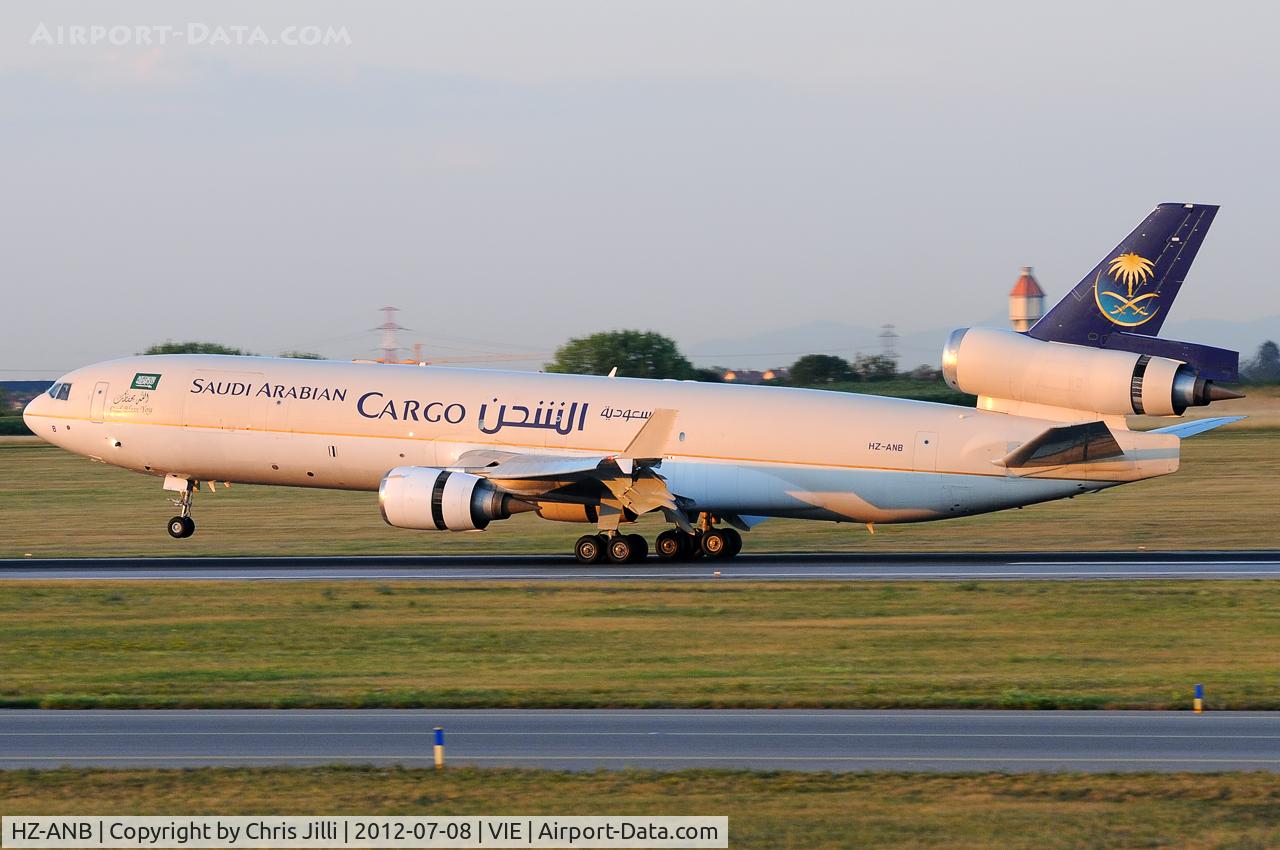HZ-ANB, 1997 McDonnell Douglas MD-11F C/N 48775, Saudi Arabian Cargo