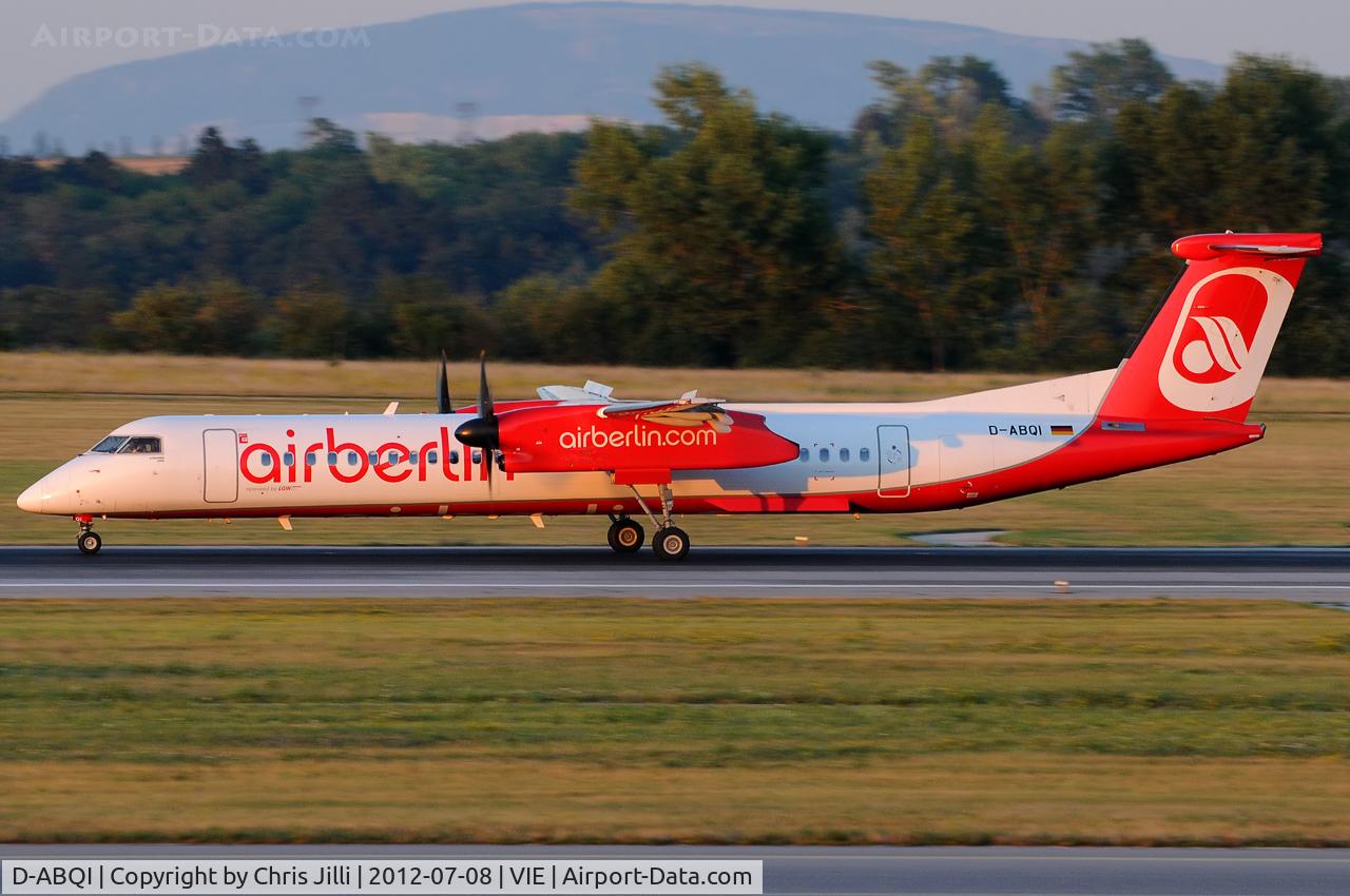 D-ABQI, 2009 De Havilland Canada DHC-8-402Q Dash 8 C/N 4264, Air Berlin