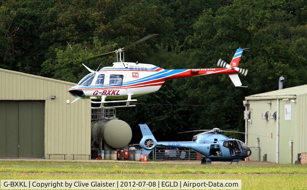 G-BXKL, 1980 Bell 206B JetRanger II C/N 3006, Ex: N5735Y > G-BXKL - Originally owned to, R & M International Ltd in October 1997 and currently with, Swattons Aviation Ltd since December 1997.