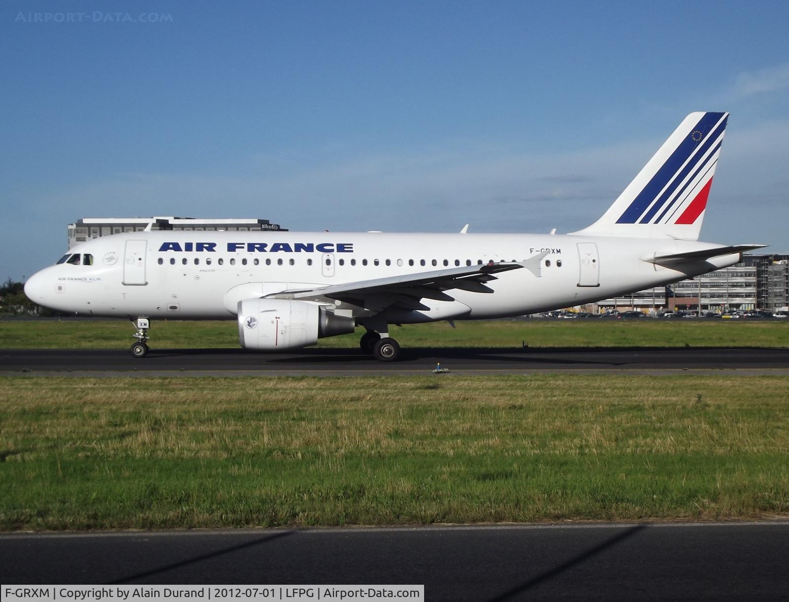 F-GRXM, 2006 Airbus A319-111 C/N 2961, Formerly part of the fleet allocated to the now disbanded 