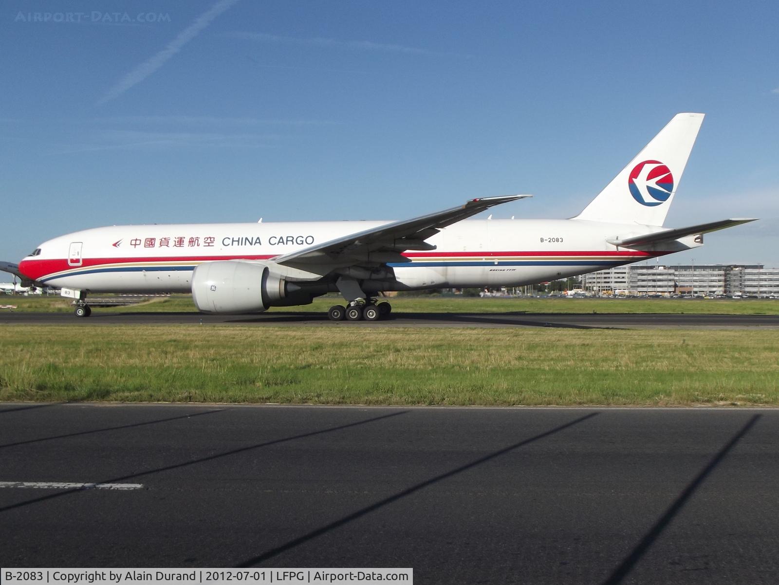 B-2083, 2011 Boeing 777-F6N C/N 37717, C/N 949, on her way back while introducing herself as China King to the numerous ATCs with whom her Pilot-Not-Flying will communicate en-route.