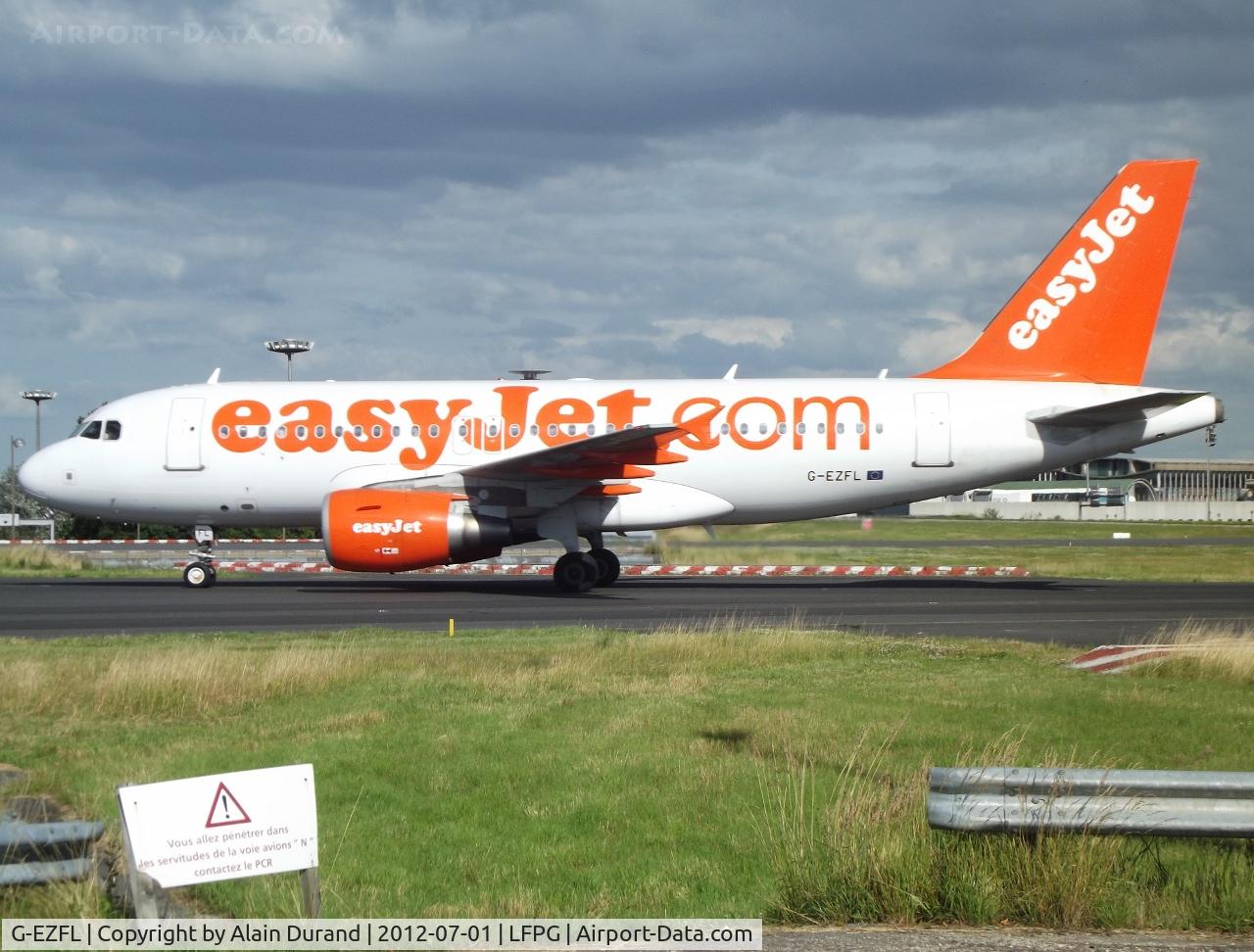 G-EZFL, 2009 Airbus A319-111 C/N 4056, No company motto anymore as with the sisterships delivered from 2009 ownwards.