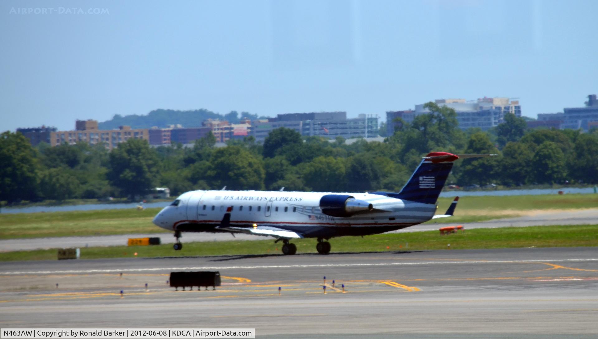N463AW, 2003 Bombardier CRJ-200LR (CL-600-2B19) C/N 7878, NWLO DCA