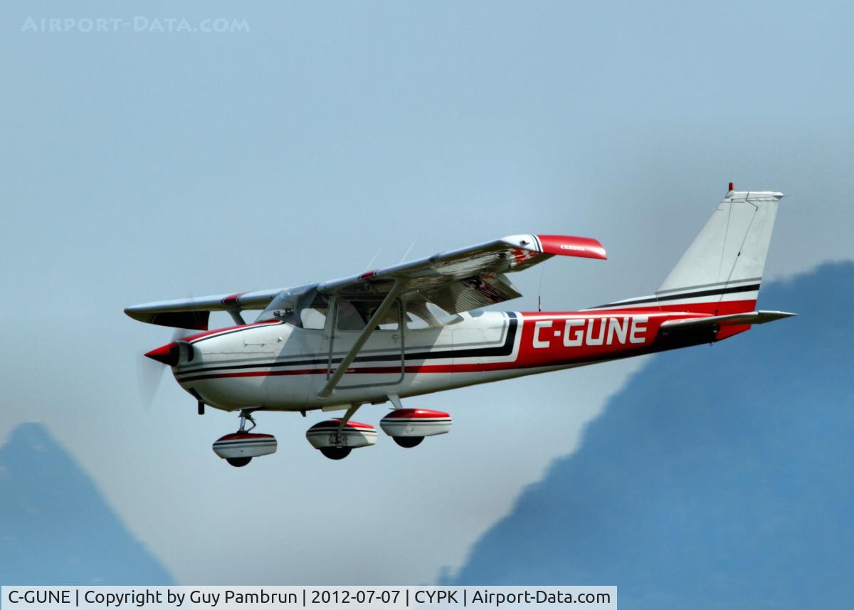C-GUNE, 1968 Cessna 172I C/N 17256885, Landing