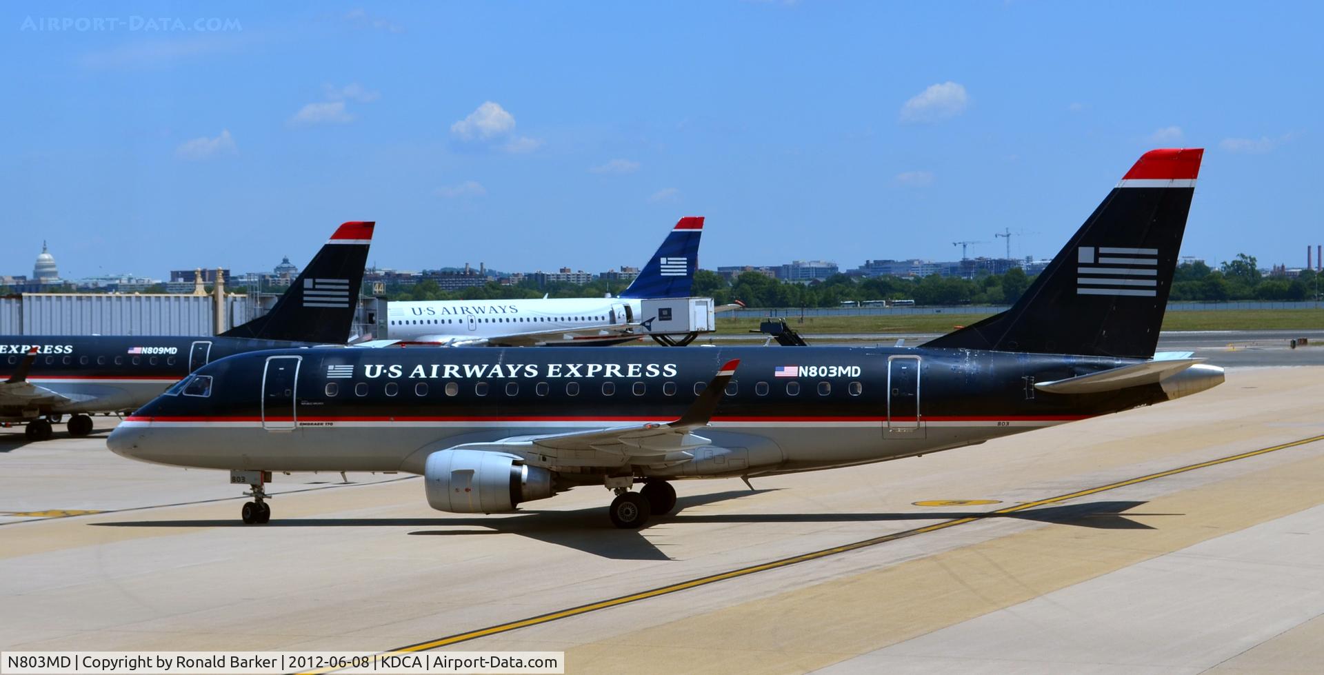 N803MD, 2004 Embraer 170SU (ERJ-170-100SU) C/N 17000015, DCA, VA
