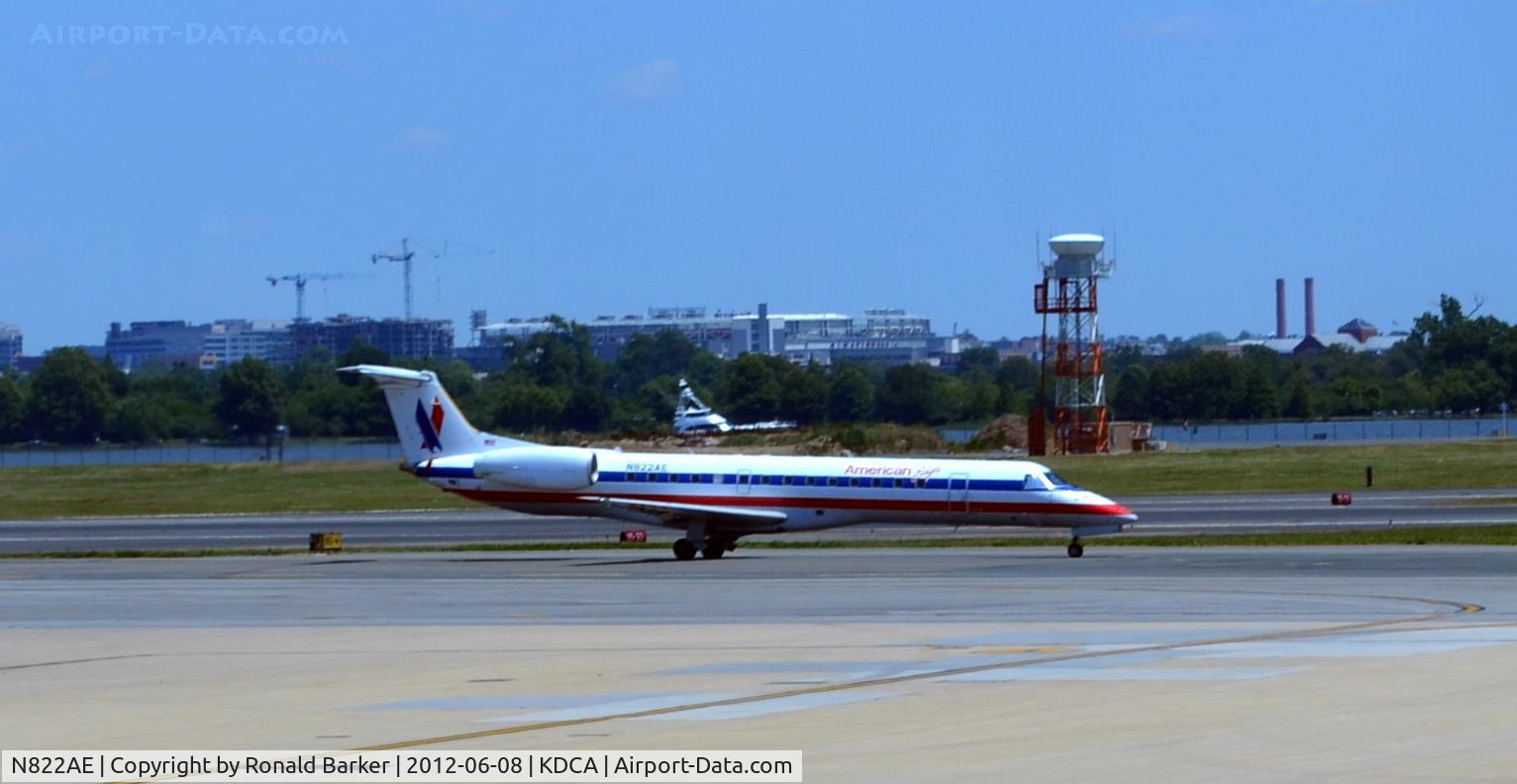 N822AE, 2002 Embraer ERJ-140LR (EMB-135KL) C/N 145581, DCA, VA