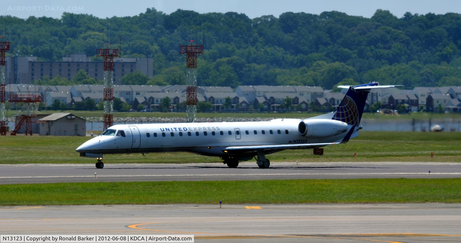 N13123, 2003 Embraer ERJ-145XR (EMB-145XR) C/N 145688, Takeoff DCA