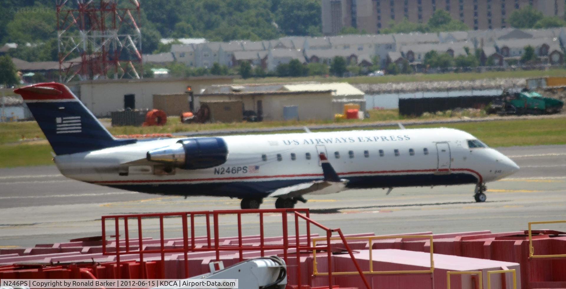 N246PS, 2004 Bombardier CRJ-200ER (CL-600-2B19) C/N 7920, Taxi  DCA