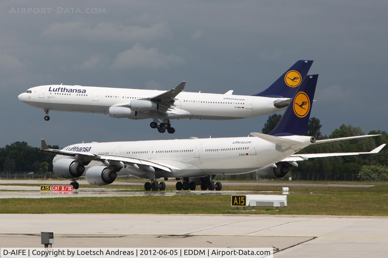 D-AIFE, 2001 Airbus A340-313X C/N 434, named 