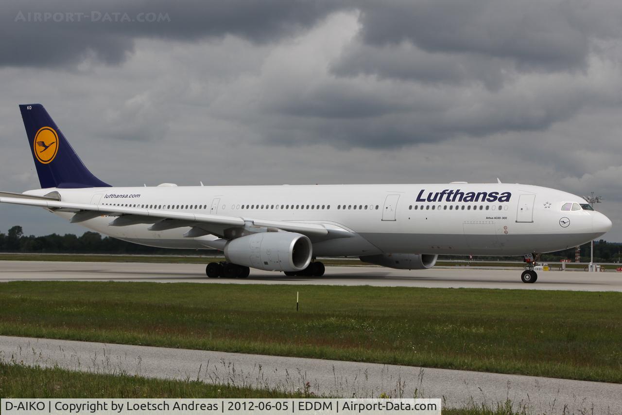 D-AIKO, 2009 Airbus A330-343X C/N 989, DLH410 Munich to New York, John F. Kennedy International (JFK)