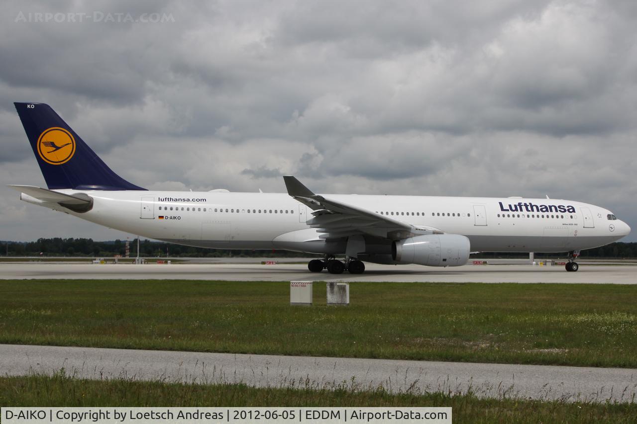 D-AIKO, 2009 Airbus A330-343X C/N 989, DLH410 Munich to New York, John F. Kennedy International (JFK)