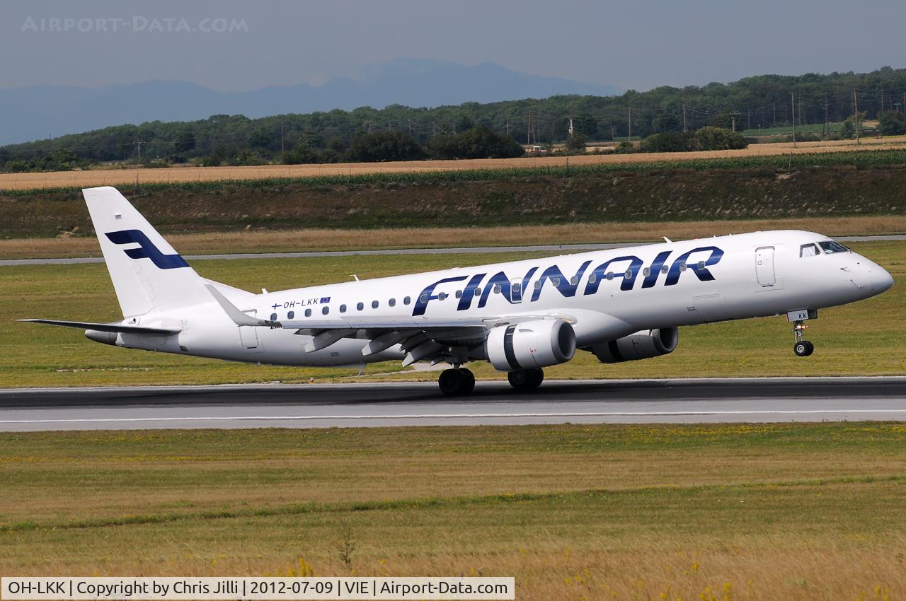 OH-LKK, 2007 Embraer 190LR (ERJ-190-100LR) C/N 19000127, Finnair