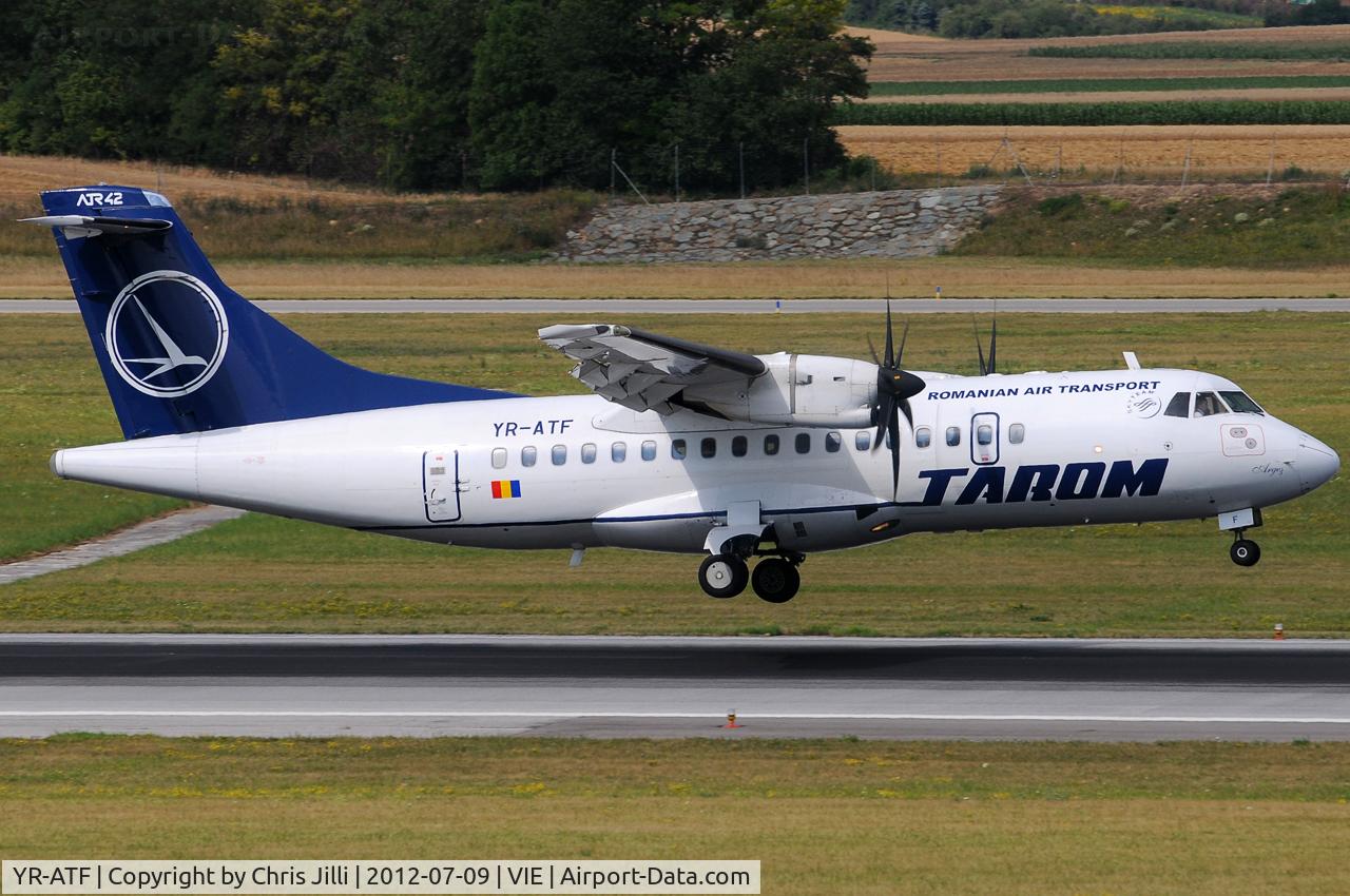 YR-ATF, 1999 ATR 42-500 C/N 599, TAROM