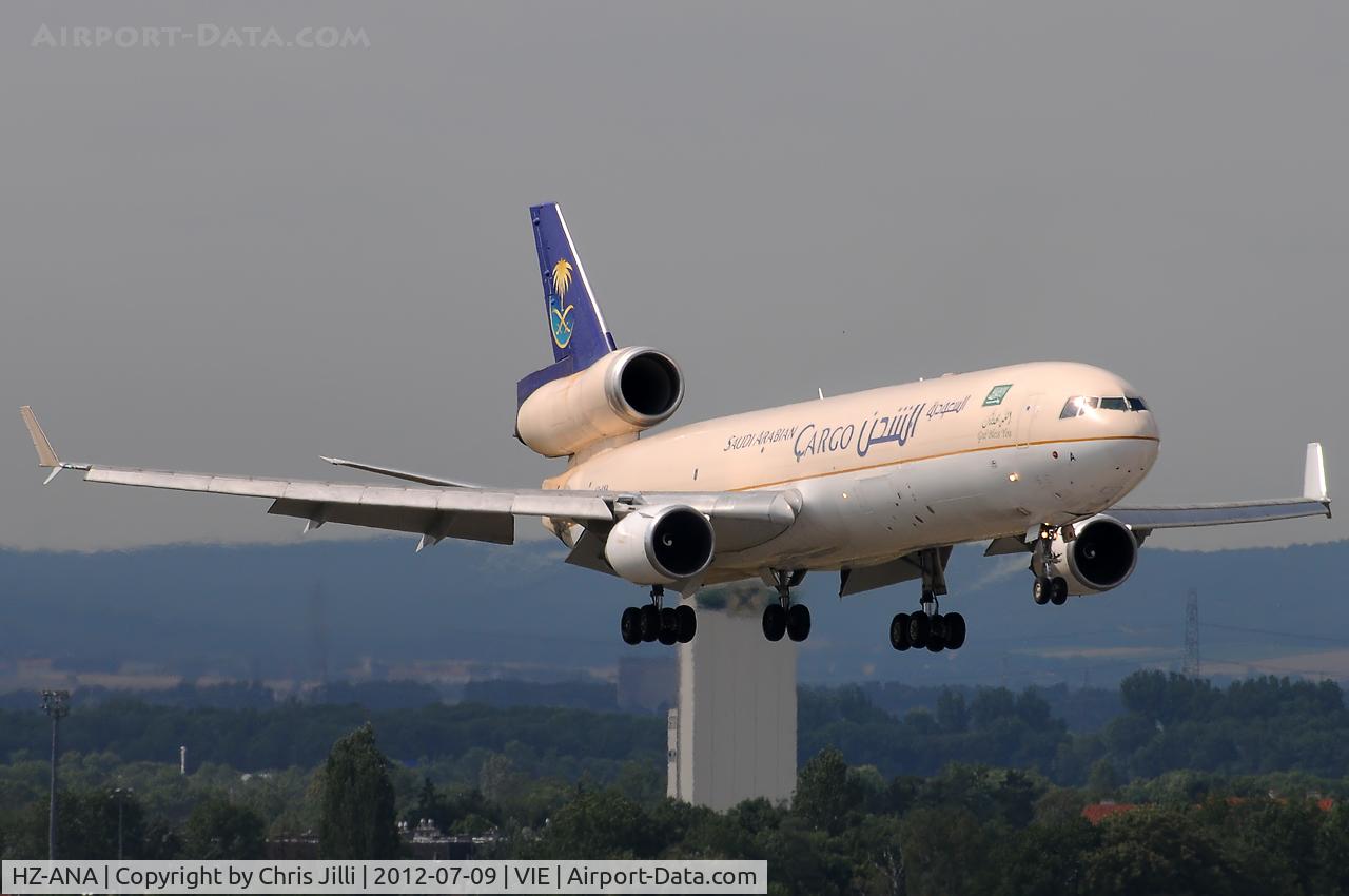 HZ-ANA, 1997 McDonnell Douglas MD-11F C/N 48773, Saudi Arabian Cargo