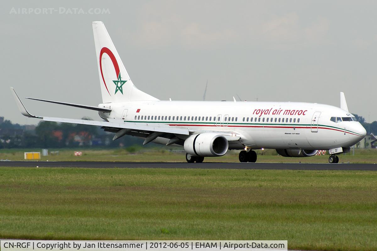 CN-RGF, 2011 Boeing 737-86N C/N 36826, CN-RGF @ EHAM