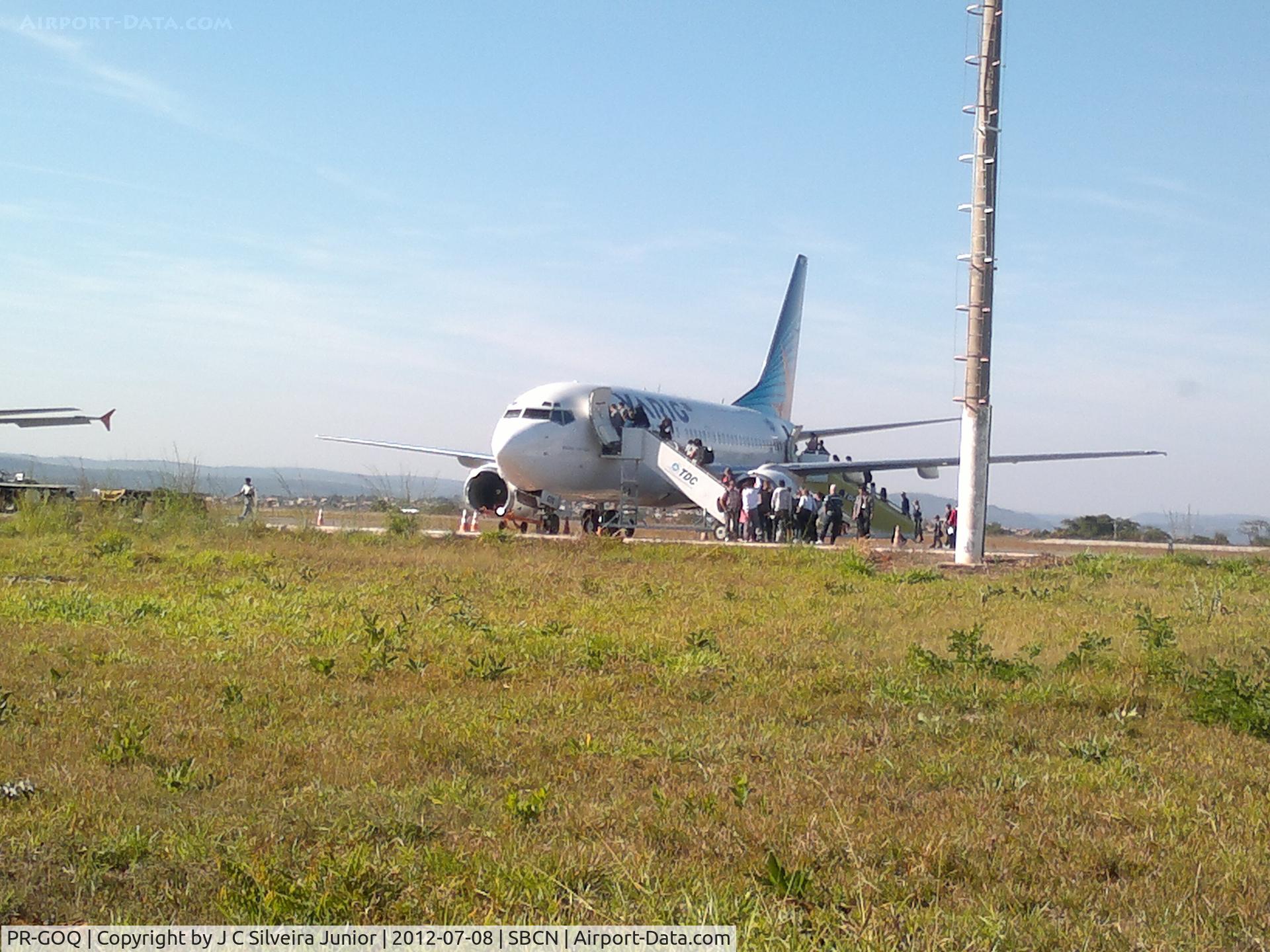 PR-GOQ, 2002 Boeing 737-76N C/N 33417, VARIG at Caldas Novas