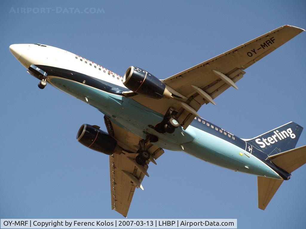 OY-MRF, 1999 Boeing 737-7L9 C/N 28009, Ferihegy