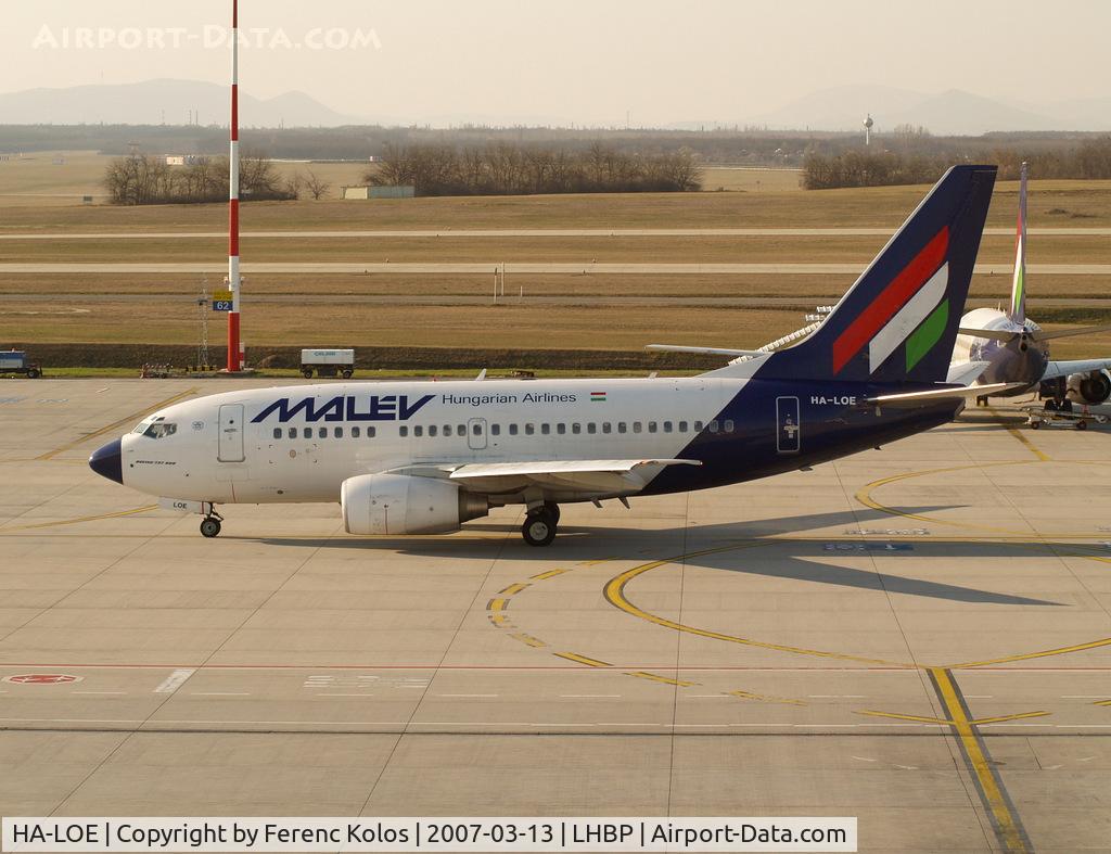 HA-LOE, 2003 Boeing 737-6Q8 C/N 28260, Ferihegy