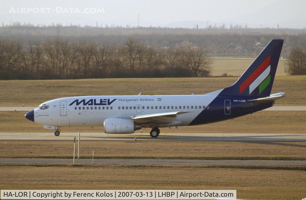 HA-LOR, 2004 Boeing 737-7Q8 C/N 29355, Ferihegy