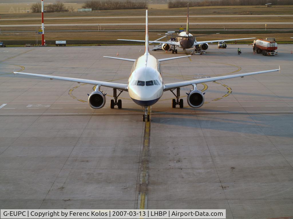 G-EUPC, 1999 Airbus A319-131 C/N 1118, Ferihegy