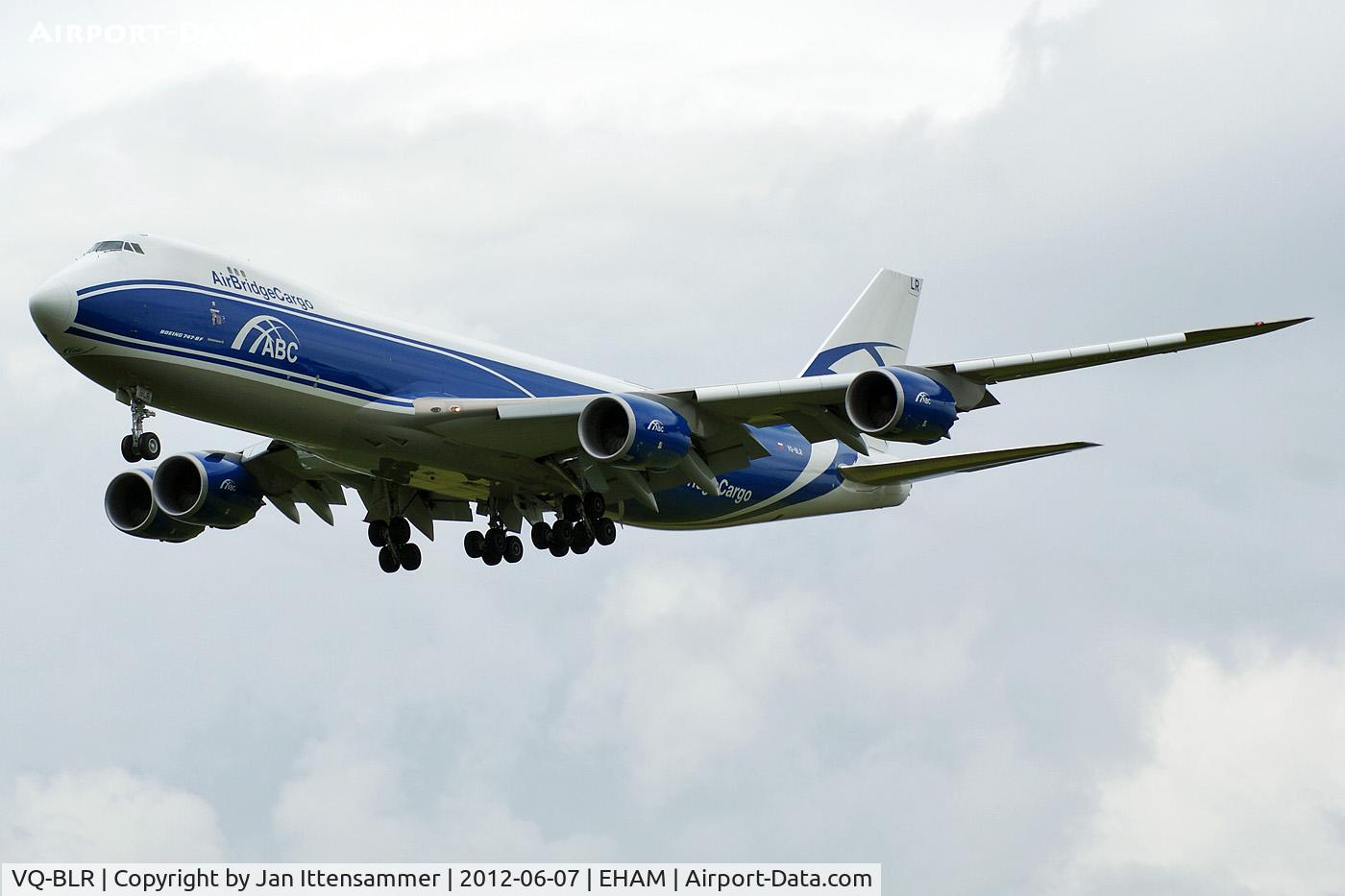 VQ-BLR, 2012 Boeing 747-8HVF C/N 37668, VQ-BLR @ EHAM