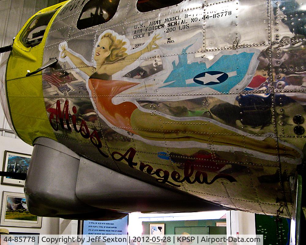 44-85778, 1944 Boeing B-17G Flying Fortress C/N Not found 44-85778, Artwork at Palm Springs Air Museum