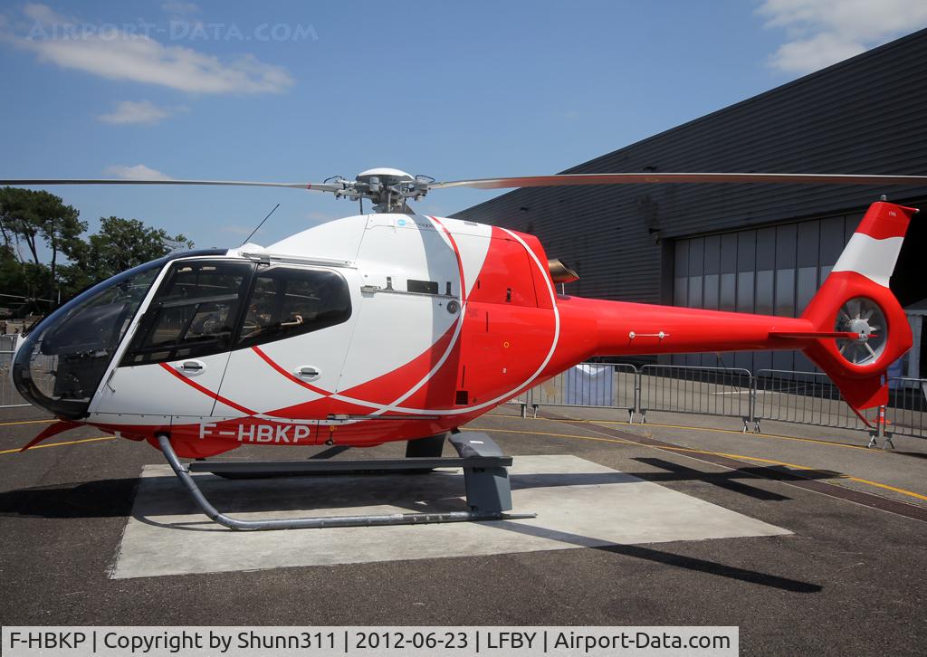 F-HBKP, 2009 Eurocopter EC-120B Colibri NHE C/N 1596, Static display during LFBY Open Day 2012