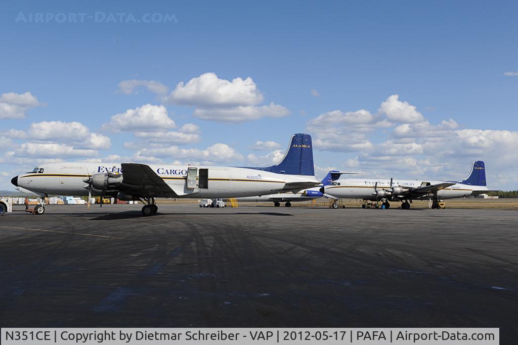 N351CE, 1954 Douglas C-118A Liftmaster (DC-6A) C/N 44599, Everts DC6