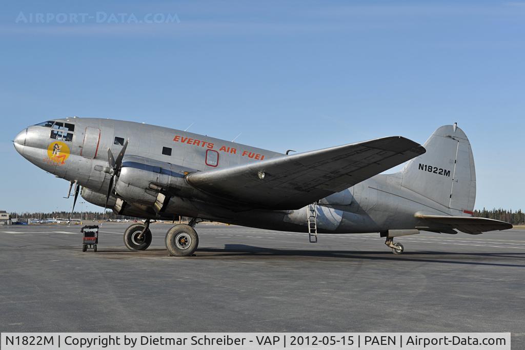 N1822M, 1945 Curtiss Wright C-46F-1CU C/N 22521, Everts C46