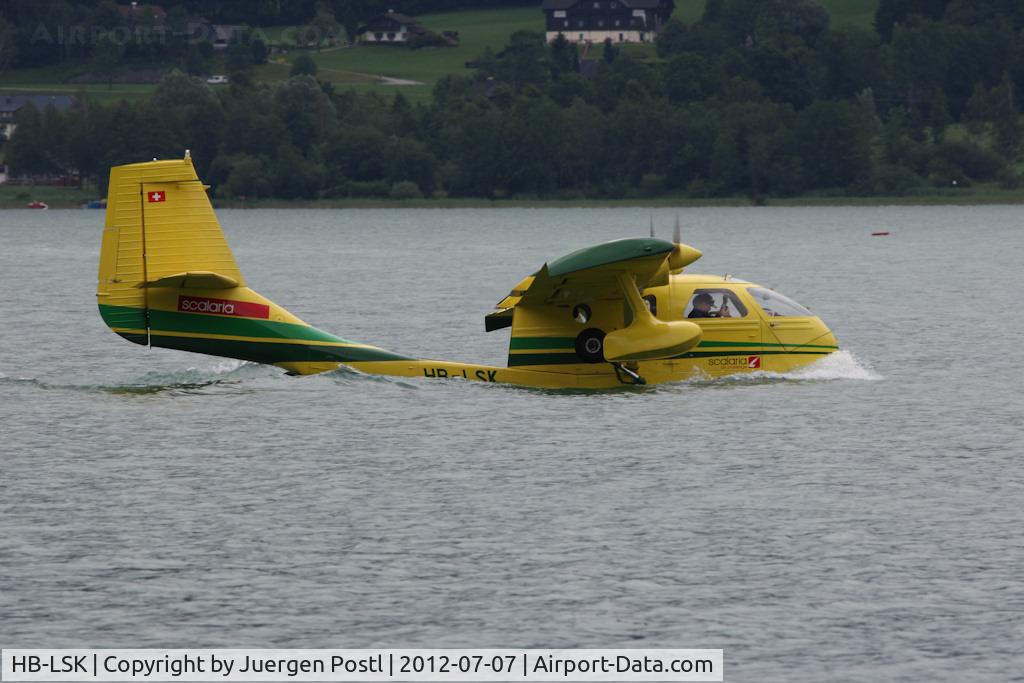 HB-LSK, 1976 STOL Aircraft UC-1 Twin Bee C/N 018, Scalaria 2012
