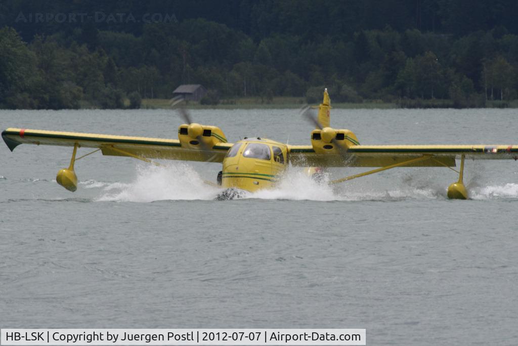 HB-LSK, 1976 STOL Aircraft UC-1 Twin Bee C/N 018, Scalaria 2012