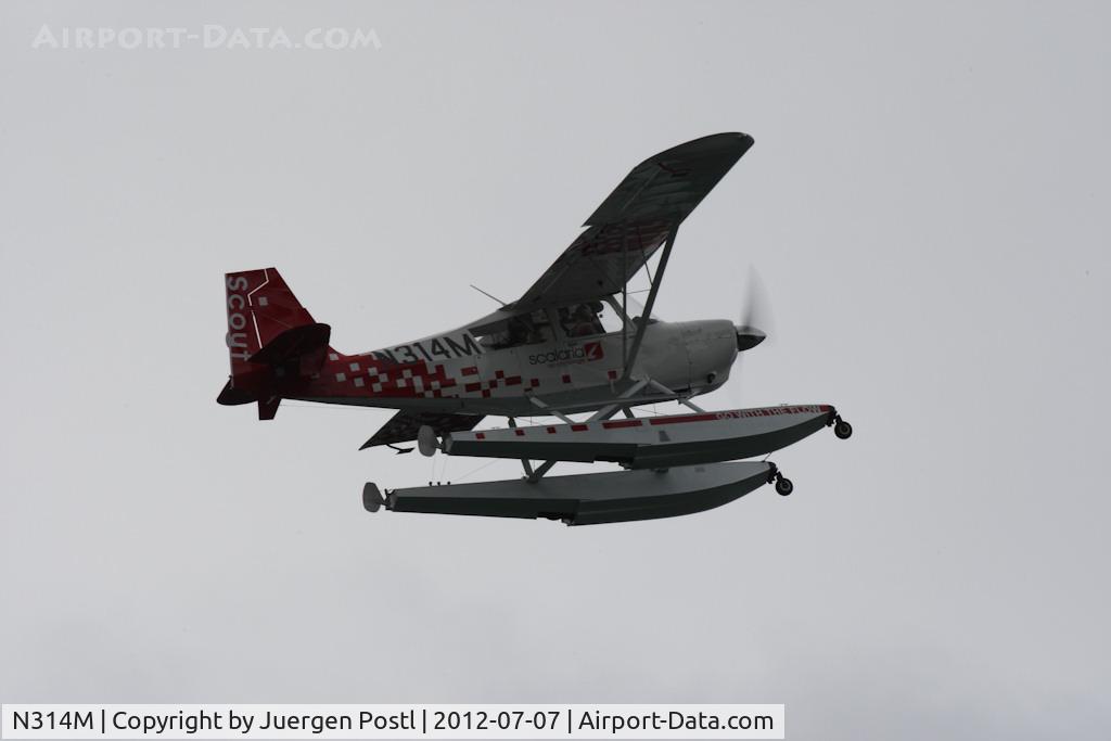N314M, American Champion 8GCBC Scout C/N 524-2010, Scalaria 2012