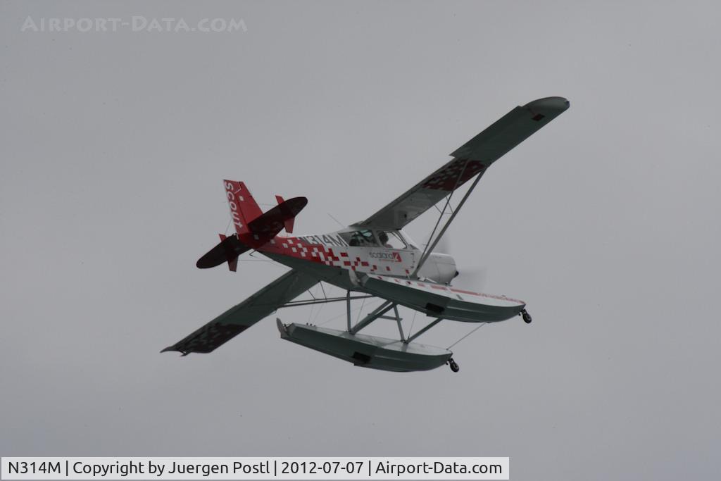 N314M, American Champion 8GCBC Scout C/N 524-2010, Scalaria 2012