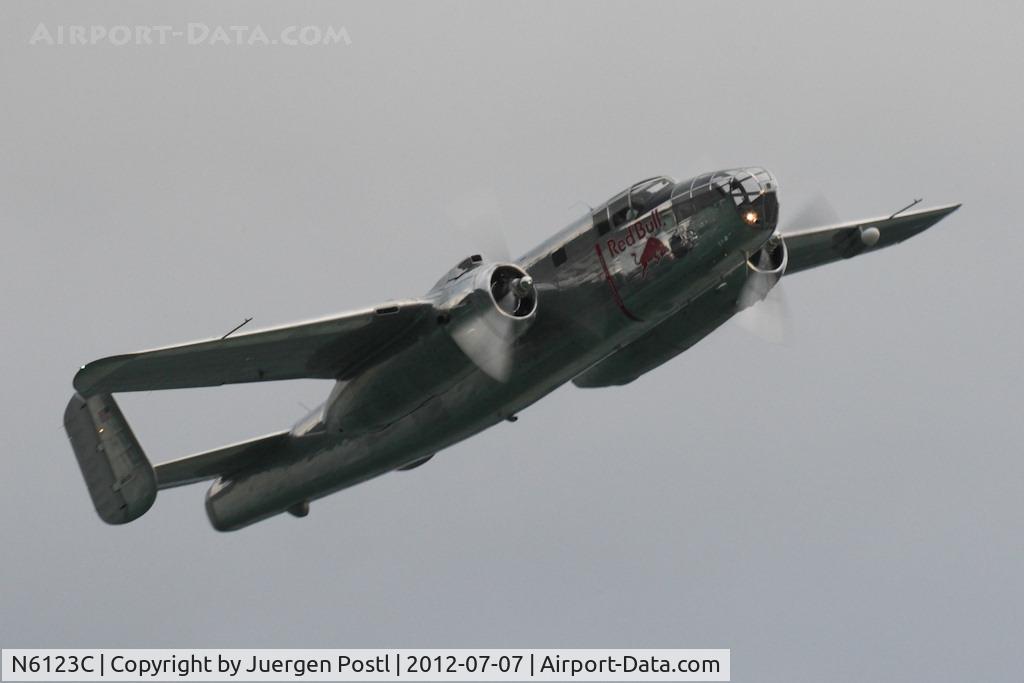 N6123C, 1945 North American B-25J-30-NC Mitchell Mitchell C/N 108-47647, Scalaria 2012