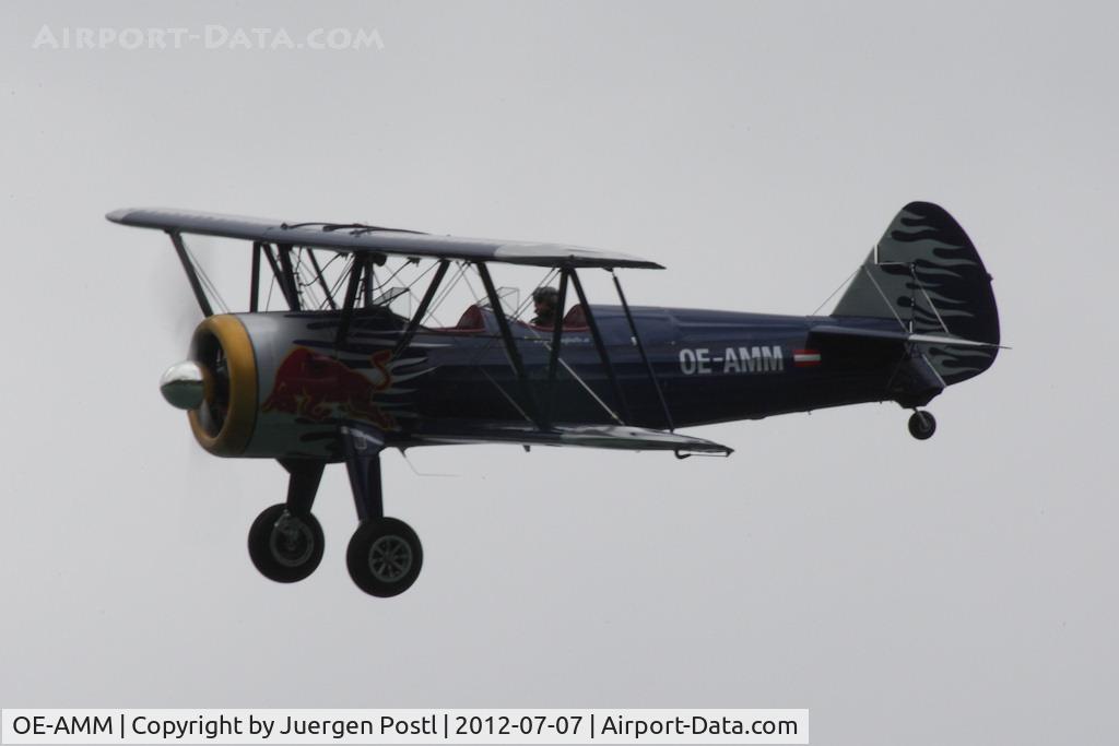 OE-AMM, 1943 Boeing E-75 (PT-13) Stearman C/N 75-5032, Scalaria 2012